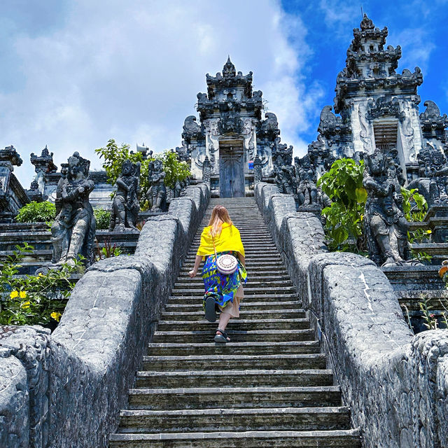 Bali's Gate of Heaven ☁️ 