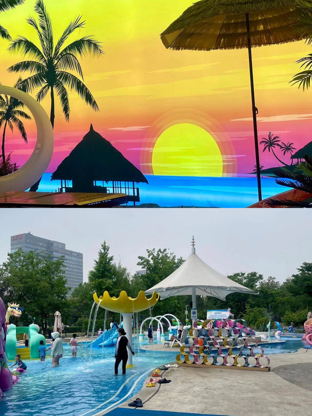 夏天來玩水吧~~最近天氣好熱，和姐妹們約好一起去北京溫都