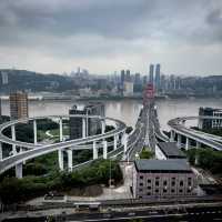 The BIG RED BRIDGE!