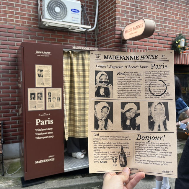 성수동 핫플 신문네컷 뉴스토리페이퍼📰📸 