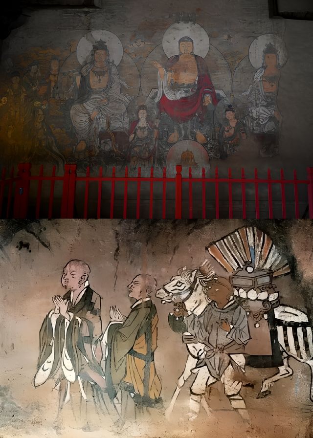 和永樂宮一脈相承，稷山青龍寺壁畫攻略收好。