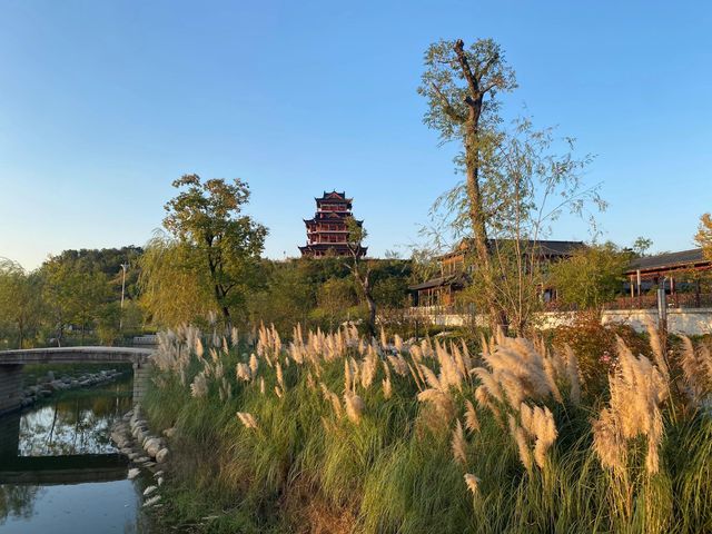 信陽商城灌河生態文化園－等您。