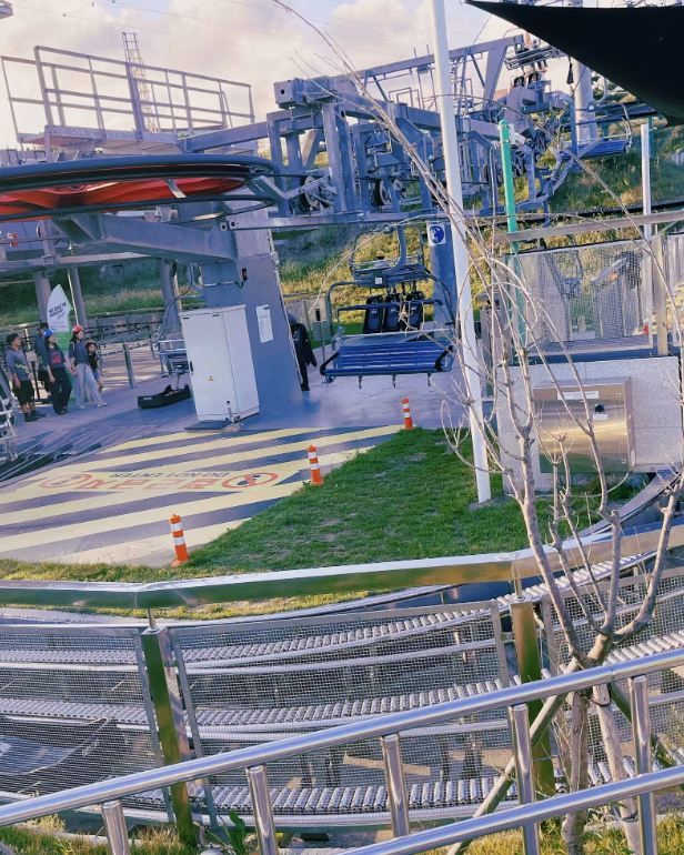 釜山小眾景點【高空纜車＋斜坡滑車】。