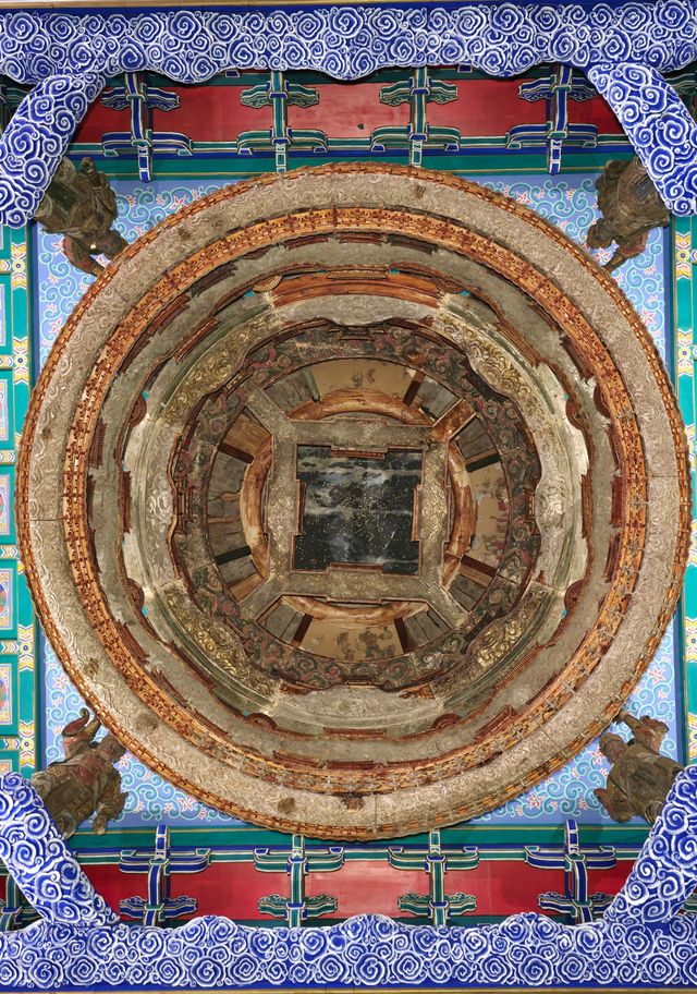 北京古代建築博物館的藻井