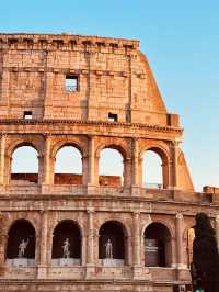 The Rise and Fall of Ancient Rome: The Colosseum at Sunset