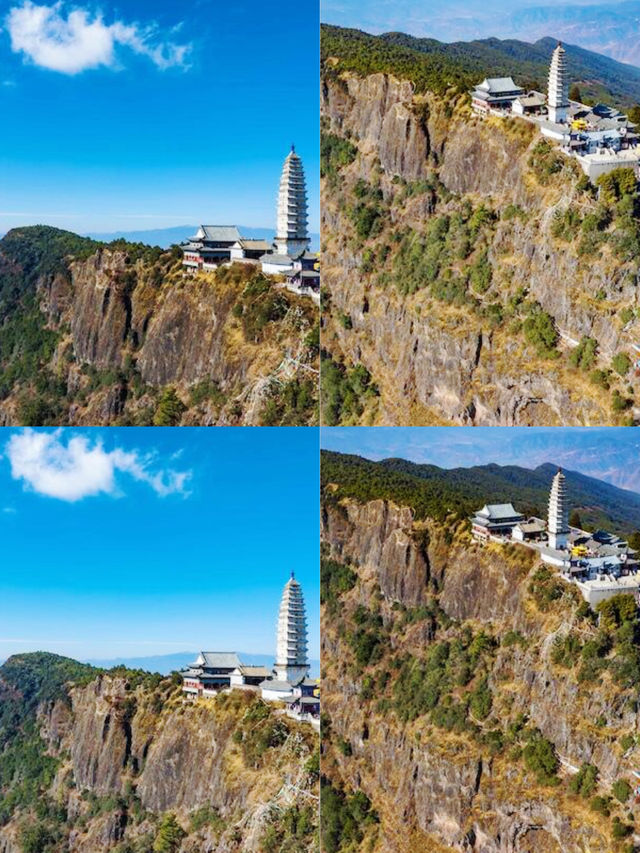 雞足山的日月星辰🩹絕美的雲海日落