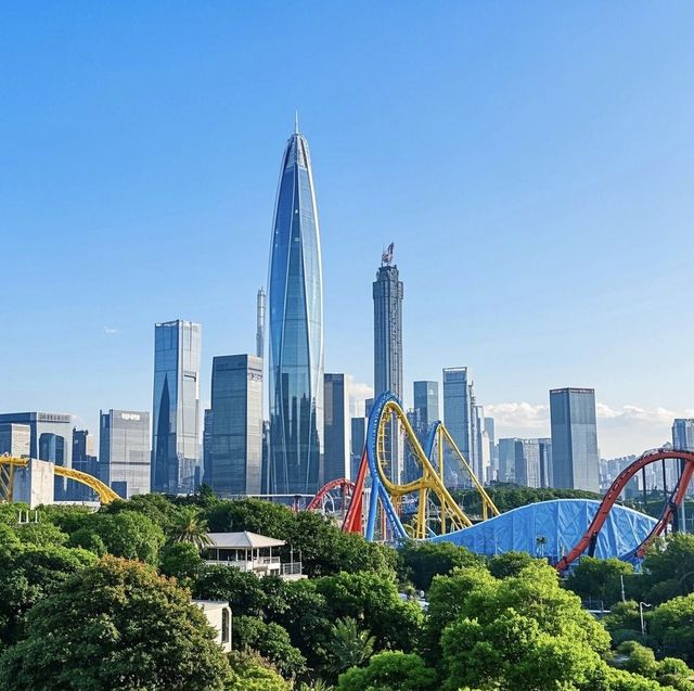 深圳歡樂谷 心跳加速的歡樂冒險地