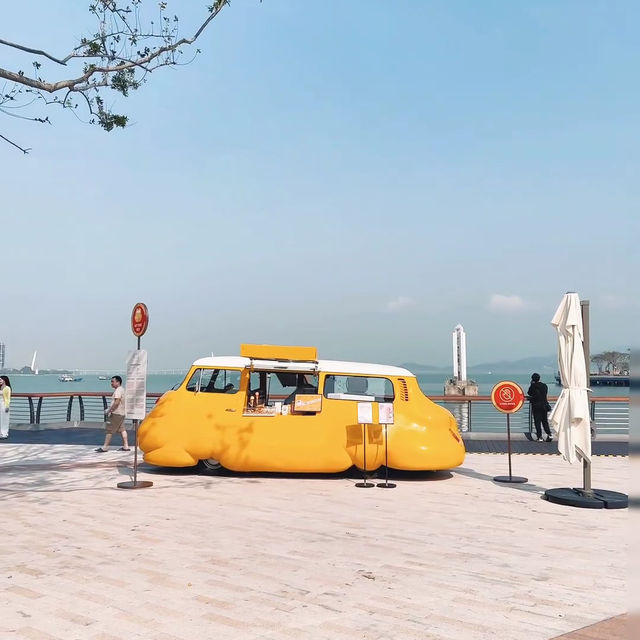 深圳太子灣濱海岸線公園！新開的！人少景美還免費～