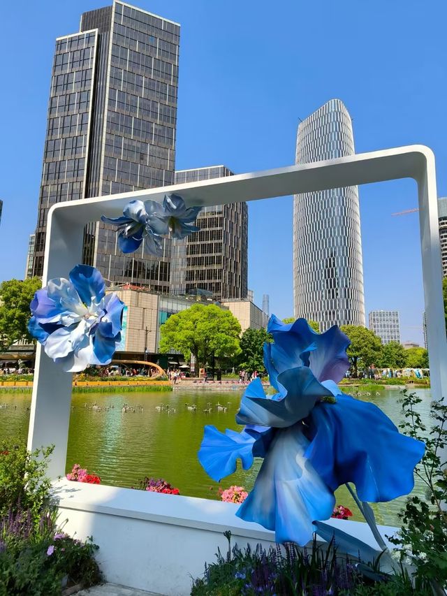 上海街頭的春天