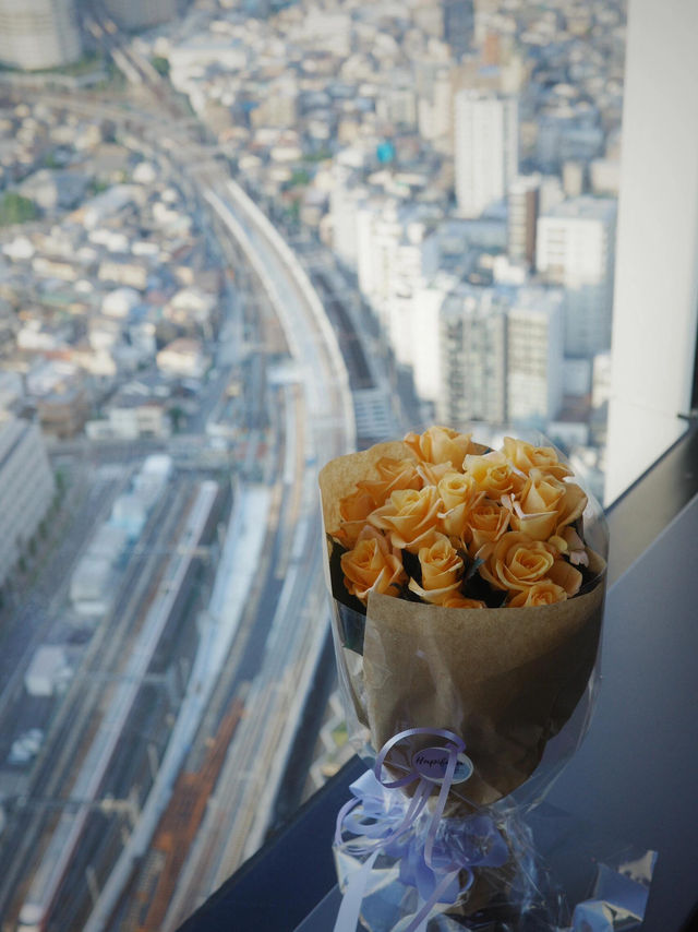 東京浪漫紀念日餐廳✨天空 LOUNGE TOP of TREE