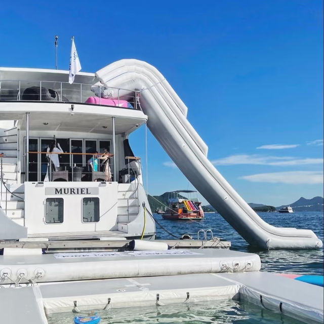 🚤🇭🇰澳門跨境必沖！大埔小白鷺水上樂園瘋玩一日遊