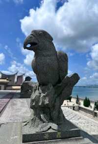 喺錦江之星落腳，漫步鰲園，觸摸歷史與愛國情懷