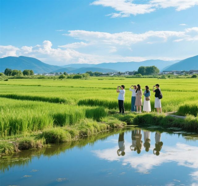 大理喜洲｜隱藏喺白族古鎮嘅治癒系田園，一日玩法全解鎖！