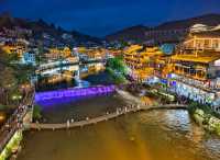 湖南湘西-鳳凰古城夜景