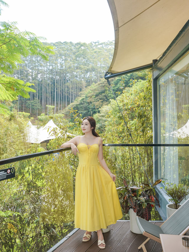 在廣州周邊發現了一處山林秘境度假地