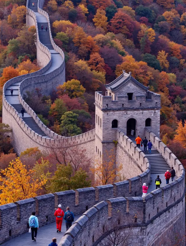 The autumn at the Water Great Wall is breathtakingly beautiful｜Nanny-level guide, please save it