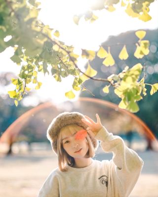 Осенняя любовь｜Тёплые моменты под пленкой Fujifilm