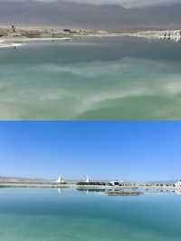 探秘大柴旦翡翠湖，天空之鏡美到窒息！