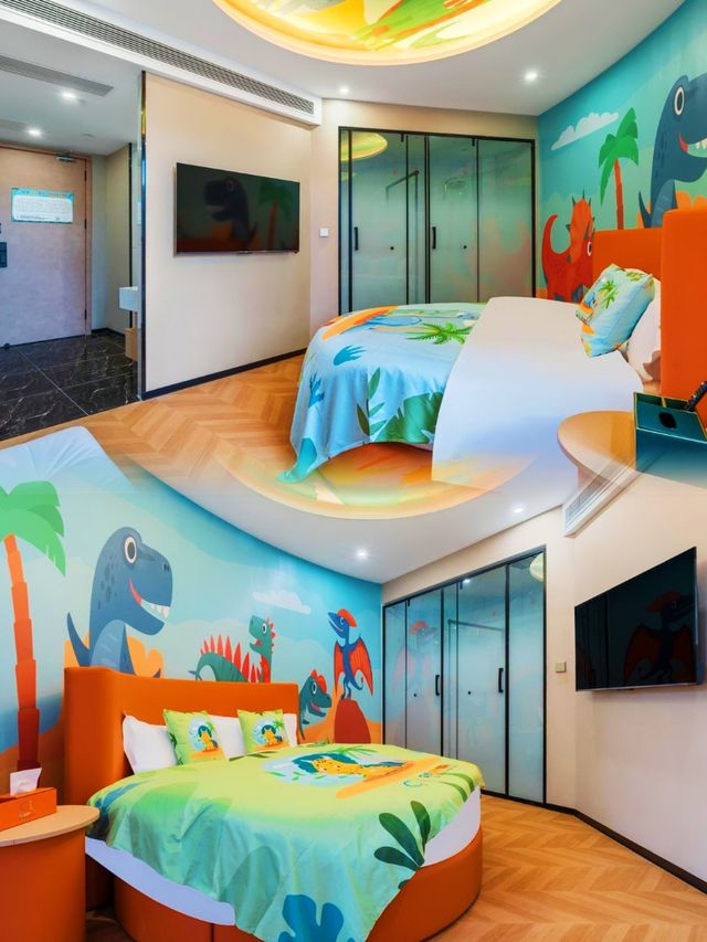 自貢遛娃封神!呆龍親子酒店(方特恐龍王國店)真實體驗 自貢遛娃封神!呆龍親子酒店(方特恐龍王國店)真實體驗