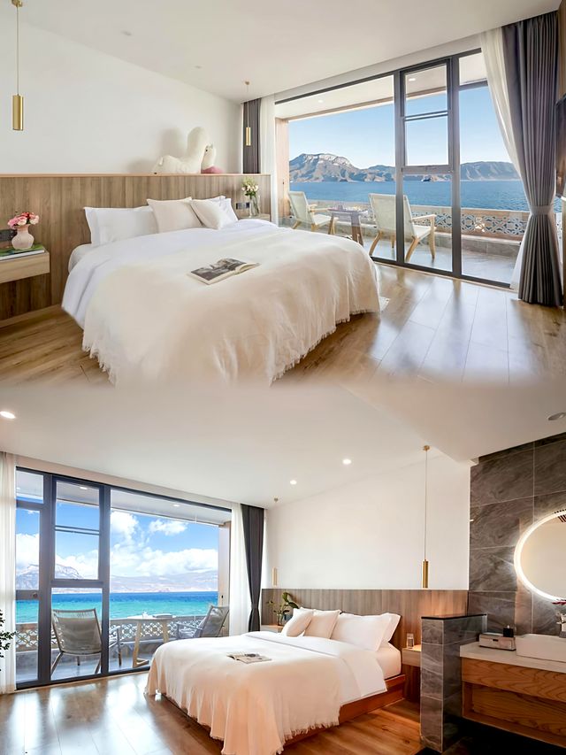 瀘沽湖封神民宿！推窗就是整片藍朴墅全湖景Villa太絕了