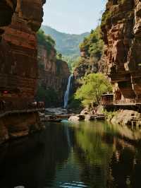 河南秋日親子秘境！破產5A龍潭大峽谷遛娃超香