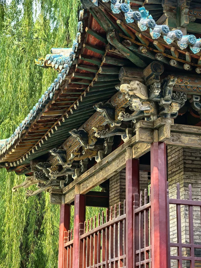 太原·晉祠鐘鼓樓|十字歇山頂的迷你版小閣樓