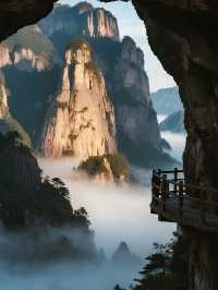 神仙居冬日仙境!帶小孩免票遊雲海霧淞~