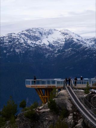 Vancouver's stunning snowy mountain gondola and powder snow photo ops are absolutely amazing!