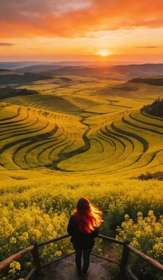 CCTV has its eyes on it! The 500,000 mu of rapeseed flowers in Wangjiang will be gone if they don't bloom in April.