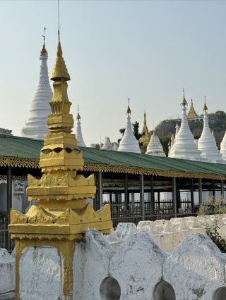 Mandalay in Myanmar is said to have the largest collection of Buddhist scriptures in the world