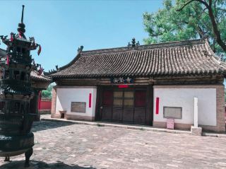 Angjian Temple in Guangling: a rustic ancient temple preserving Ming dynasty murals and legends