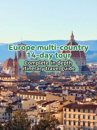 14-day Europe multi-country lazy traveler guide with detailed routes