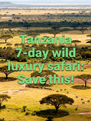 The ultimate 7-day Tanzania guide—save this for later!