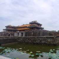 Looking within the citadel of Hue's Imperial City