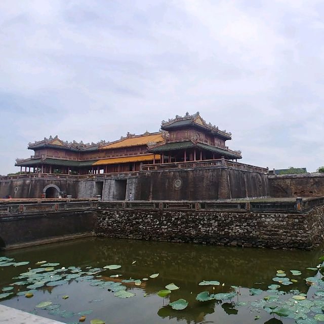 Looking within the citadel of Hue's Imperial City