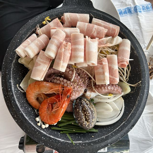 여수하면 해물삼합!! 낭만가득한 “낭만상회포차33번”