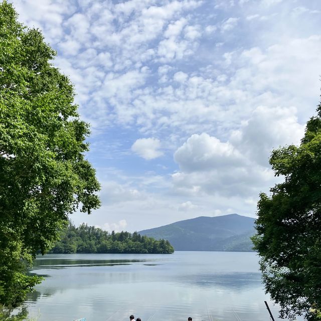 神秘魅力！北海道鹿追町然別湖中的「湖中鐵軌」夏日探秘 