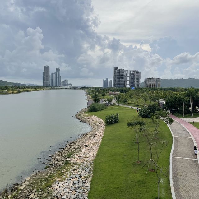 假裝在外國公園野餐閒逛 - 珠海最美的河畔公園