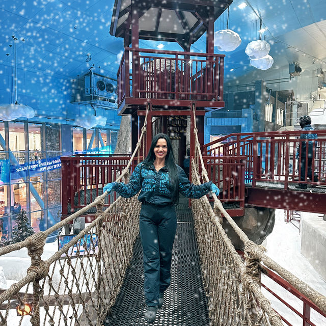 A Winter Wonderland in the Middle East