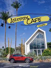 Artory คาเฟ่ริมหาดบางแสน 🌊🌴