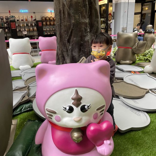 恭喜發財，新年新景象中環街市