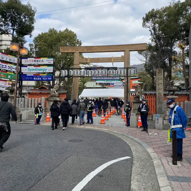 日式過新年-神戶生田新社參拜