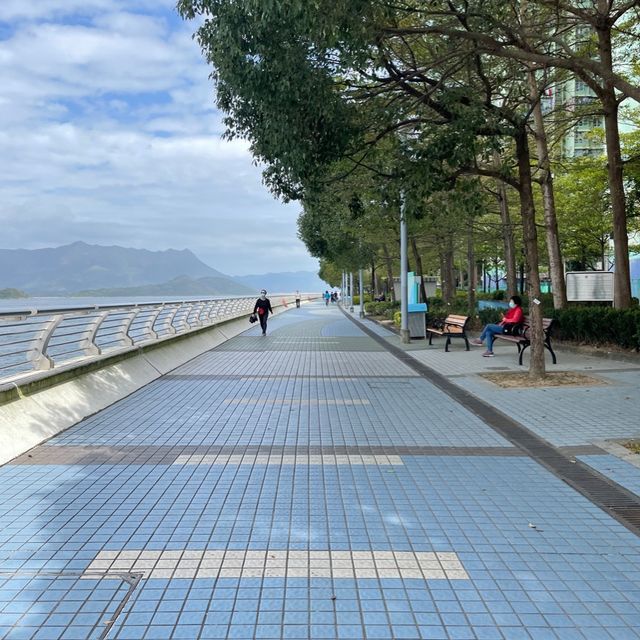 市區中寧靜‼️馬鞍山海濱長廊💕