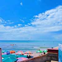 The bluish stretch of Sandy Coast! 