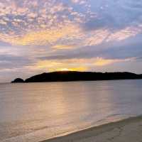 🌅 노을빛이 찬란했던 인천 마시안 해변