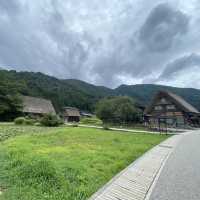 夏天的日本白川鄉