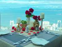 Sky dining experience at the highest rooftop