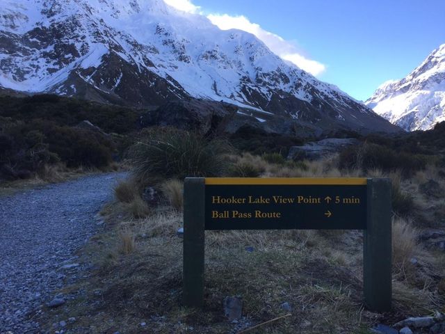 🇳🇿 Mount Cook trekking trail, New Zealand