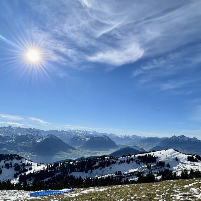 Winter Bliss at Rigi Kulm