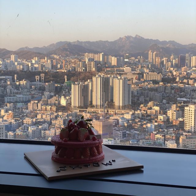 노보텔 스위트 앰배서더 서울 용산 카페 알리메종 케이크 가격